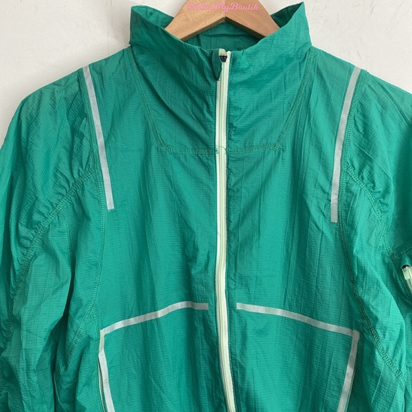 (A11) Free People Great Escape Run Black Windbreaker Jacket FP Movement, Size M - Picture 6 of 12